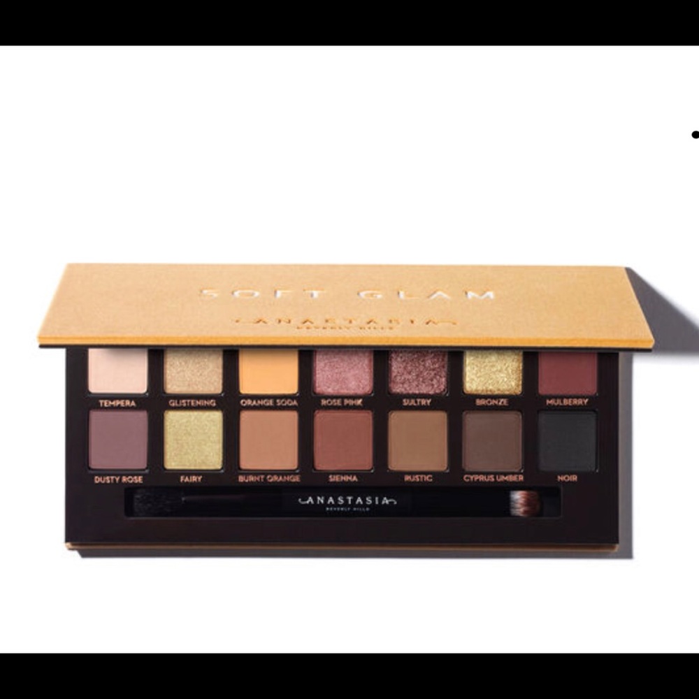 Never used Anastasia soft glam palette.
